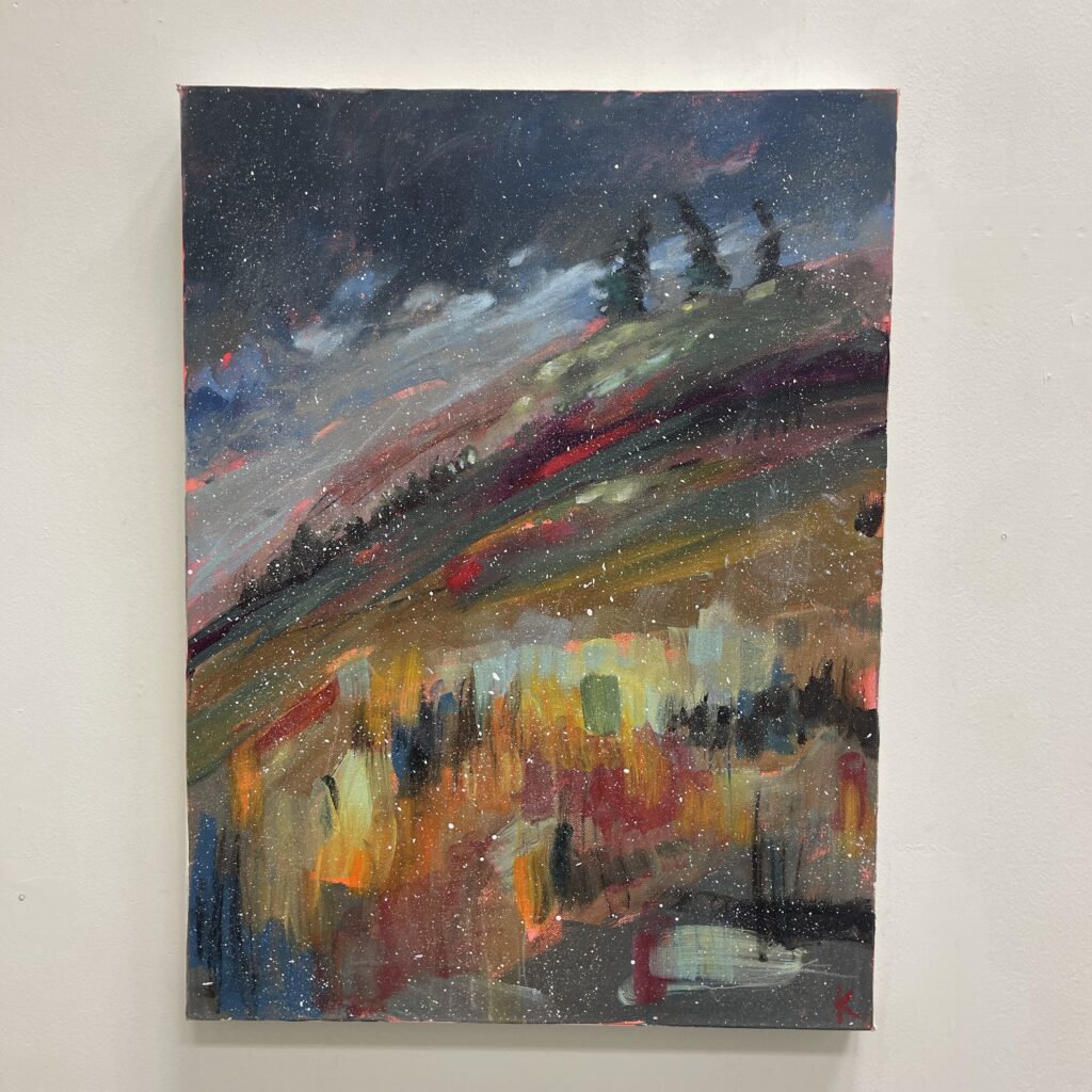 I Stood For A Long Time At The Summit by Rebecca Klementovich