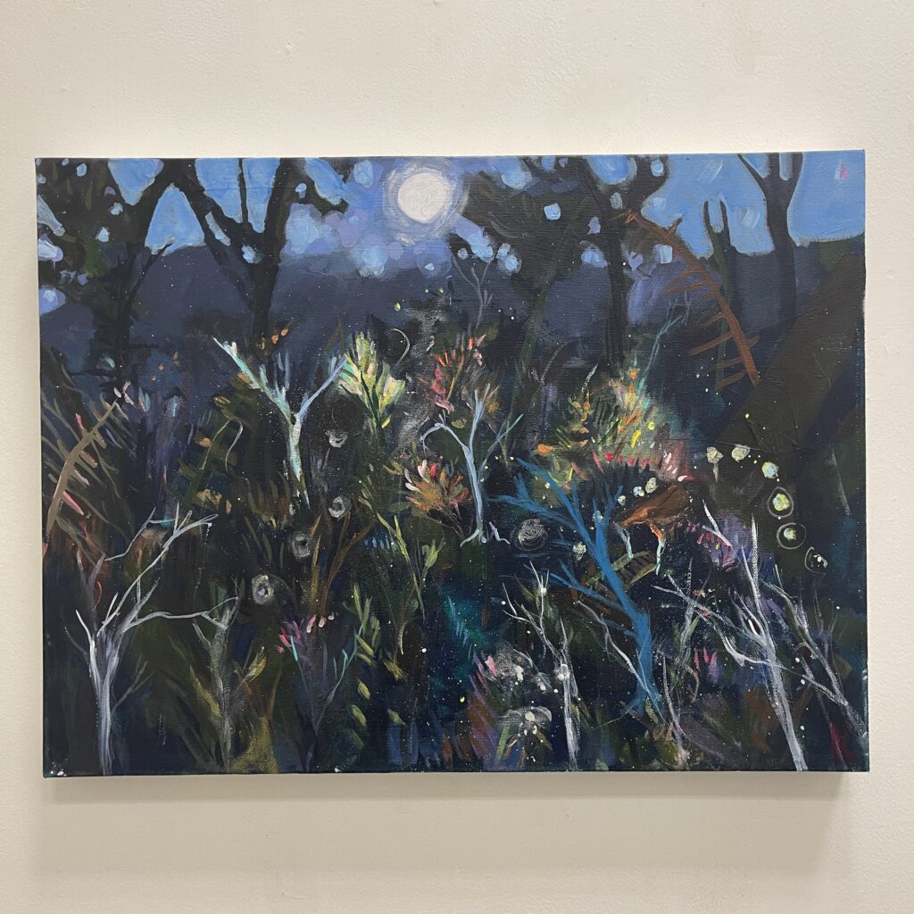 Far Away Into Fairy Trail, Monhegan Island by Rebecca Klementovich