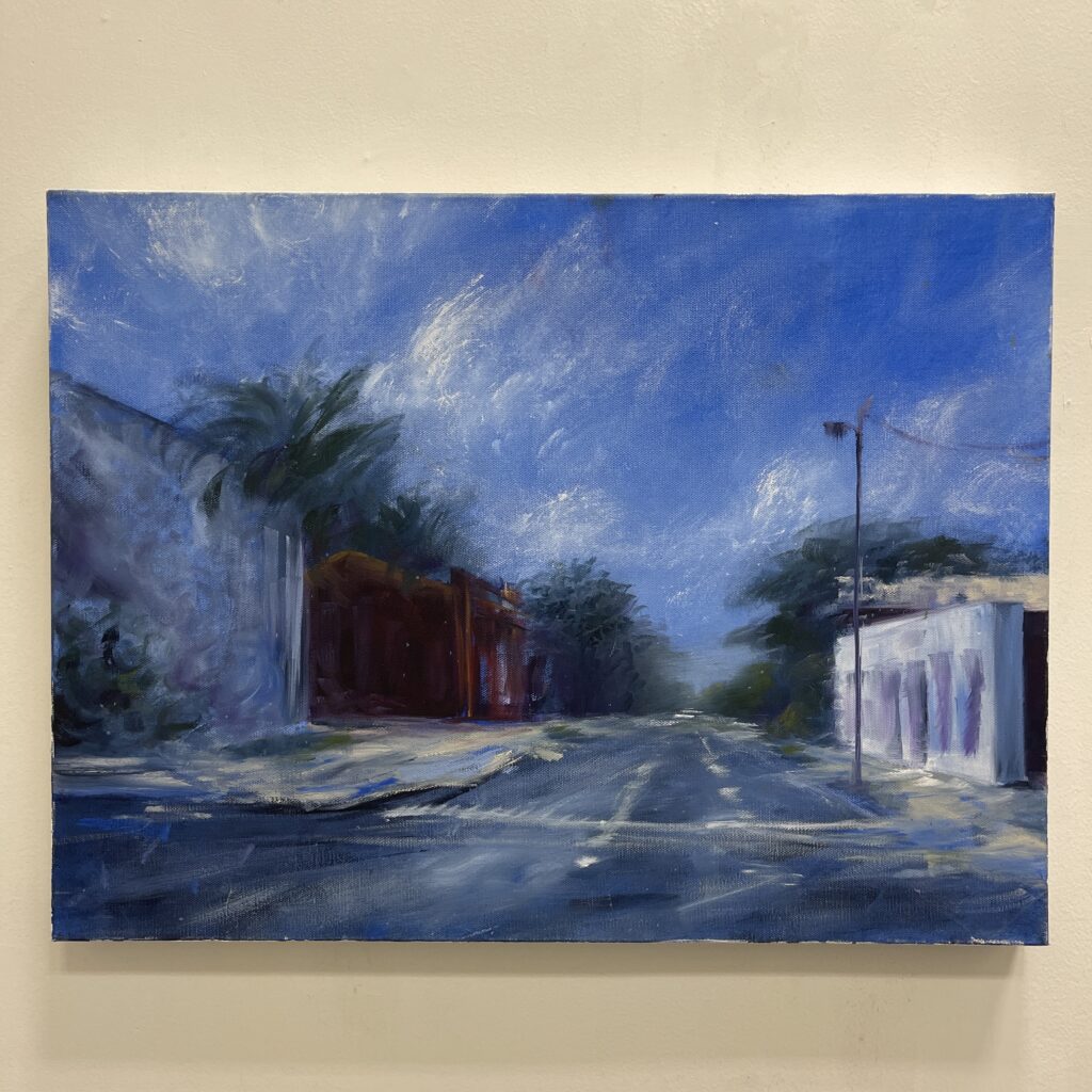 Blue Street, Savannah, GA by Samantha Johnson