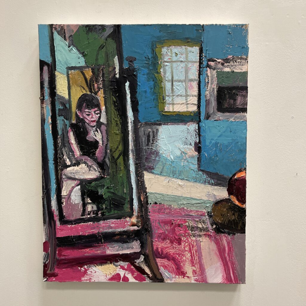 Studio Self Portrait by Heather Morgan
