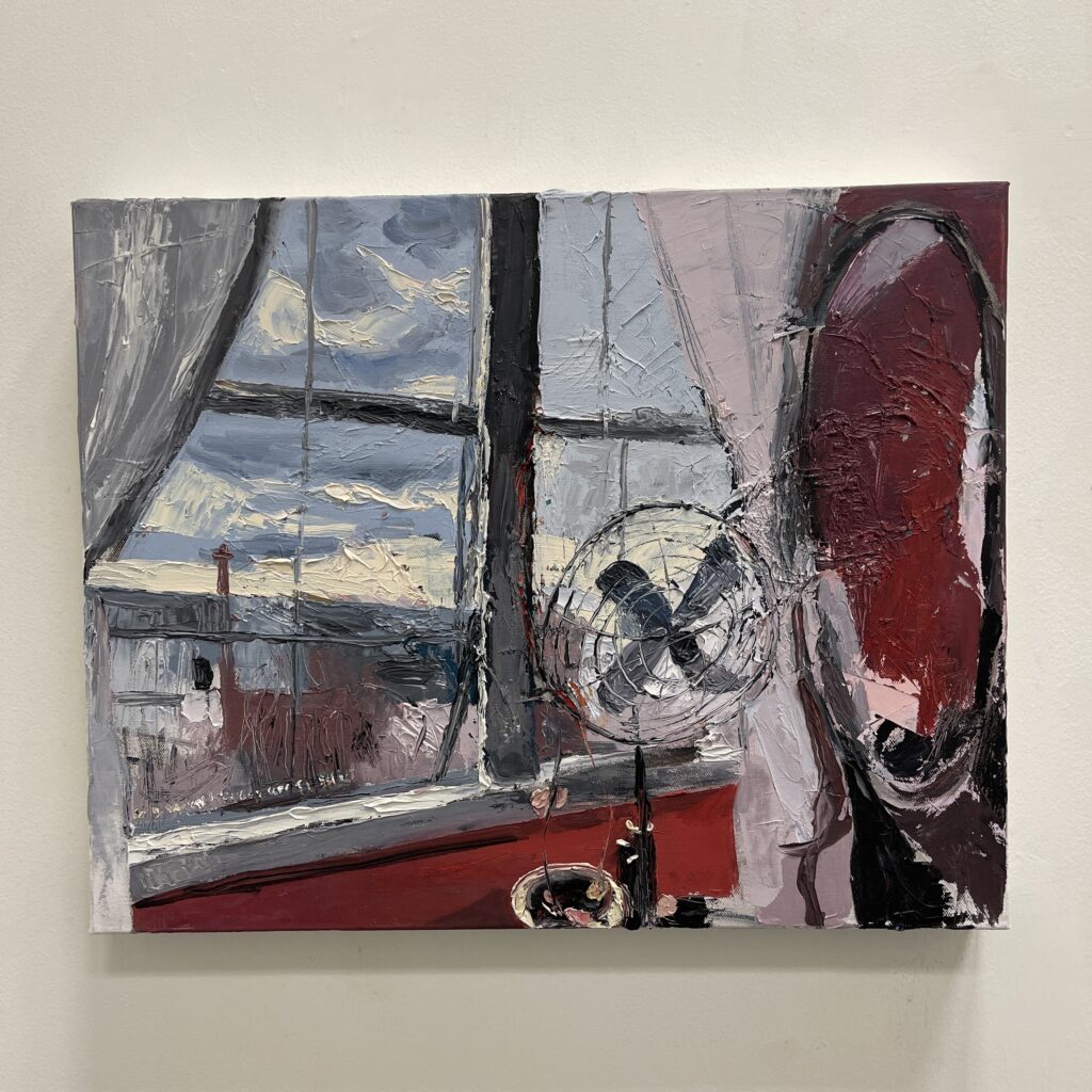 The Window Looks Out On This Old Town by Heather Morgan