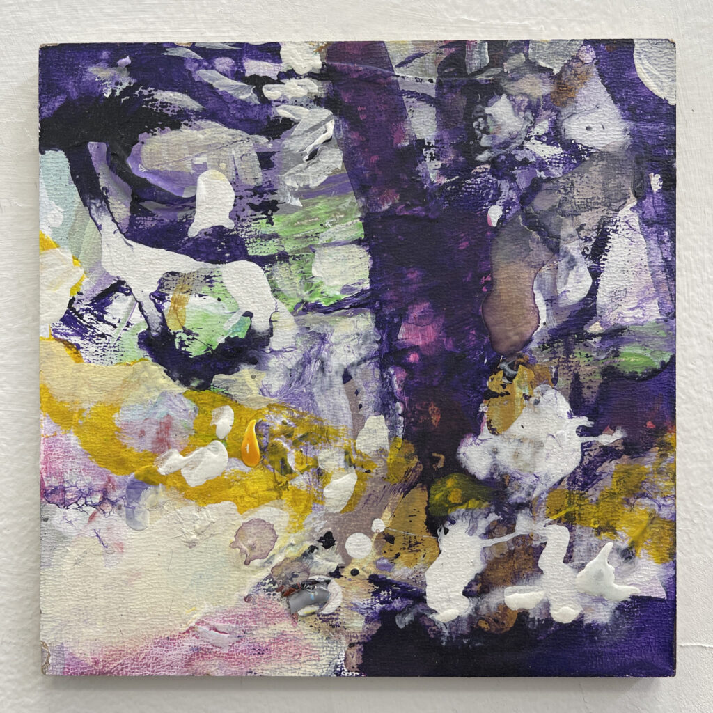 Purple Trees by Dustan Knight