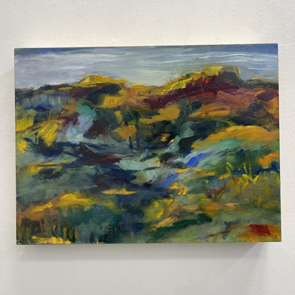 Yellow Is The Color Of October by Betsy Holmes