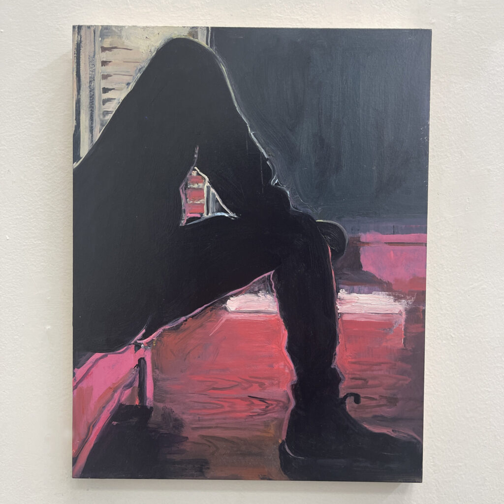 Leg Silhouette by Lauren Karjala
