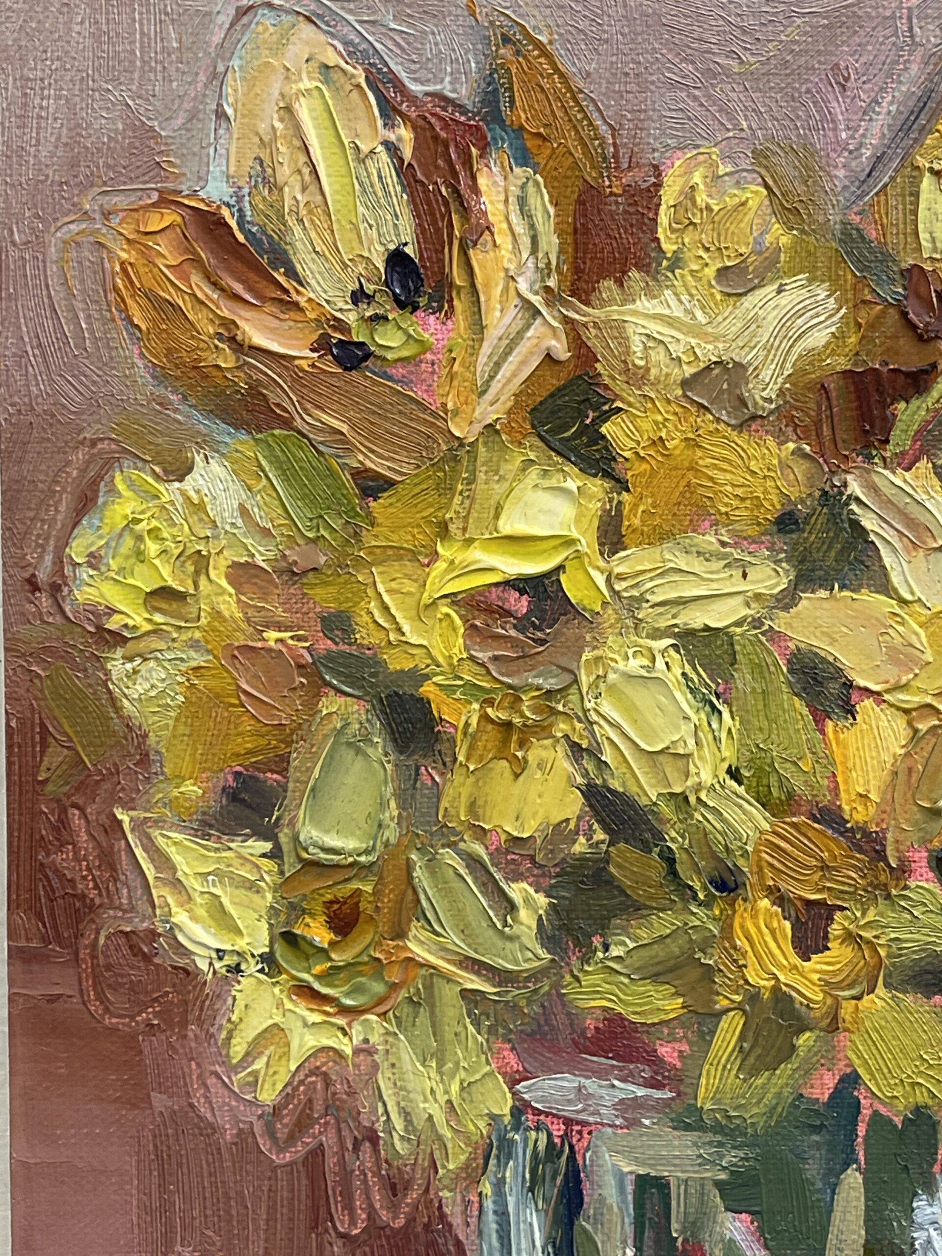 Flowers In A Glass Vase by Sara Rae - Image 4