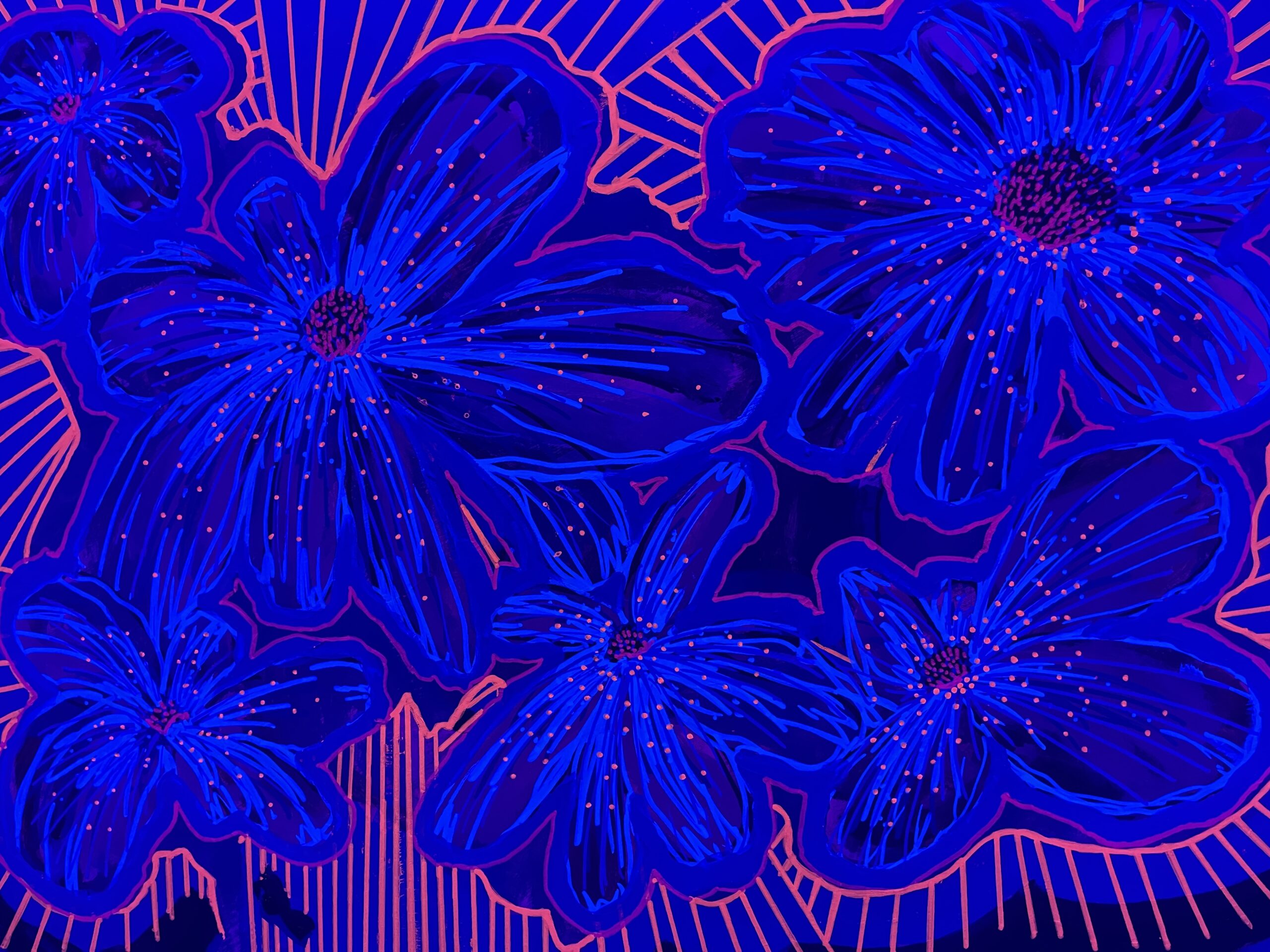 Pink Flowers by George Vossler - Image 8