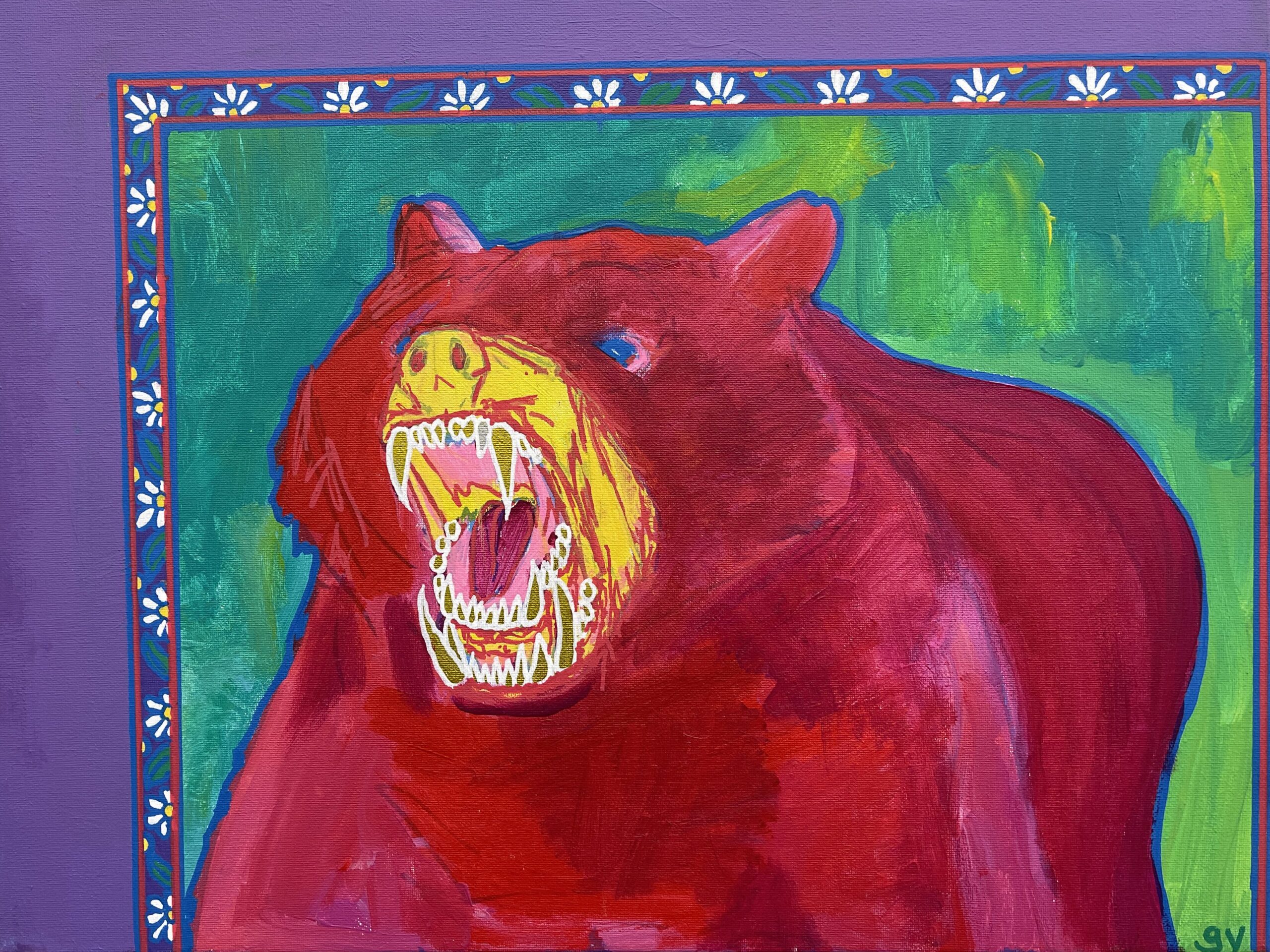 1,427 Bear Growling Stock Photo 4 by George Vossler - Image 8