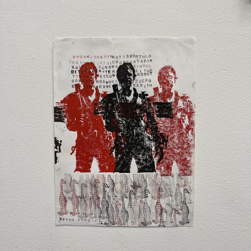 Artwork On Paper 02 by Keith Ford