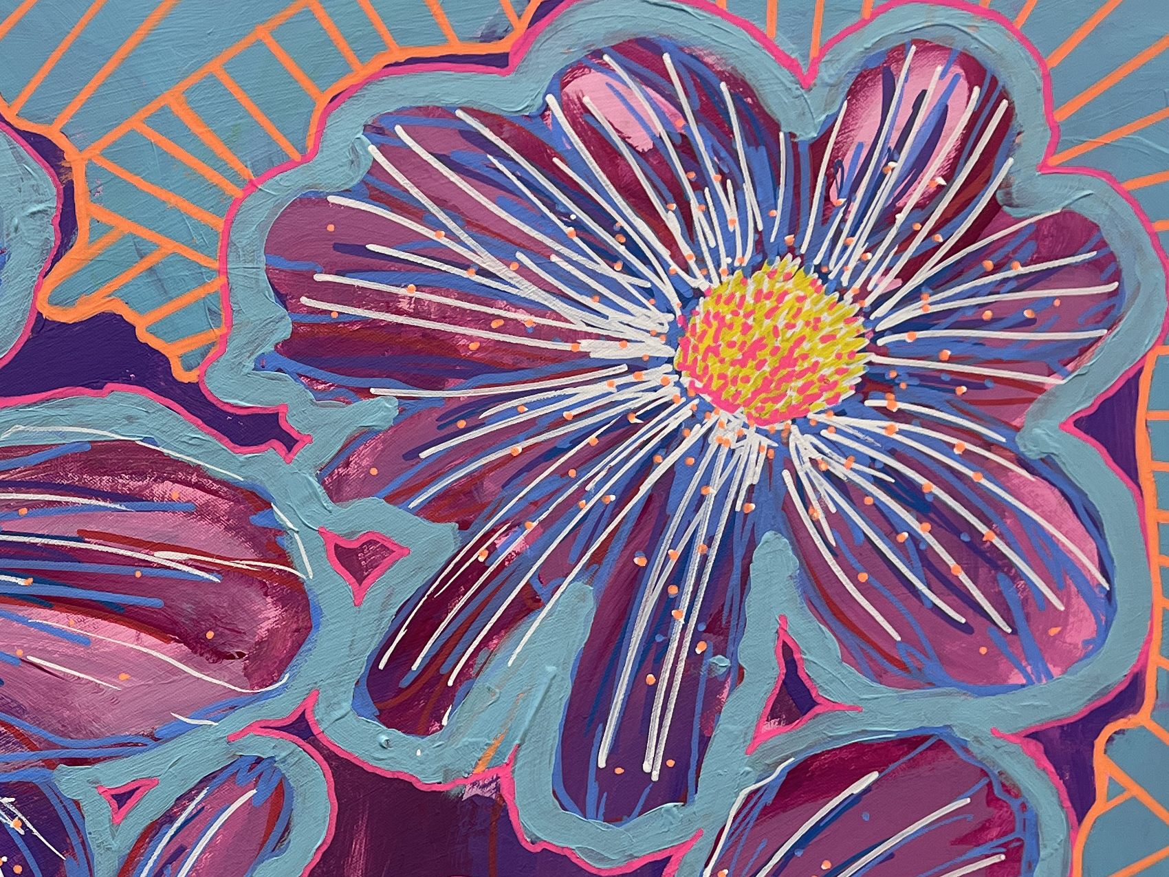 Pink Flowers by George Vossler - Image 4