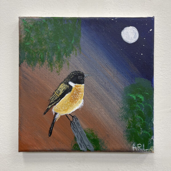 Common Stone Chat by Abdiel Rodriguez