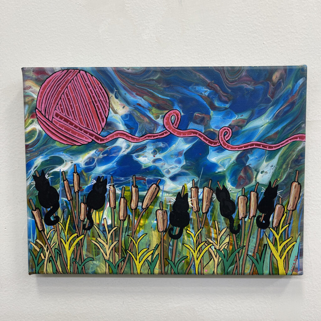 Cattails by Cassia