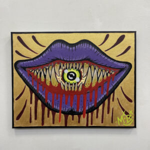 Smiling Eyeball of Joy Series by Micha LeAnn Bardelcik