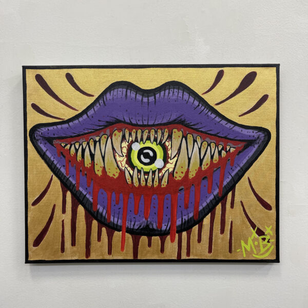 Smiling Eyeball of Joy Series by Micha LeAnn Bardelcik