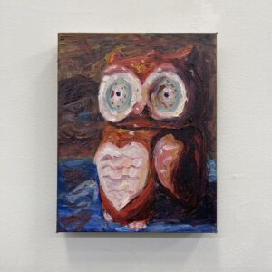 Red Sweet Owl by Morgan Pietrorazio