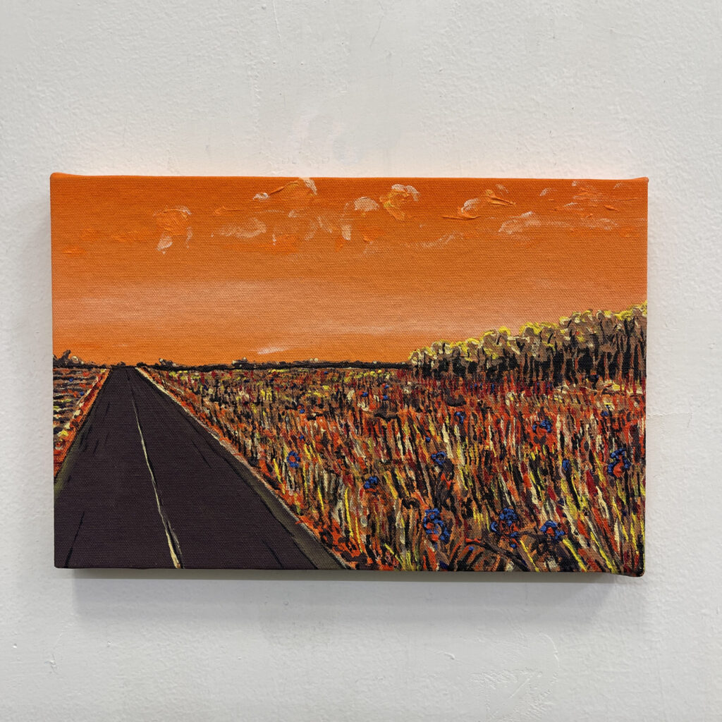 Yesterday, I turned 35. Keep on going down the road. by Dave Robb