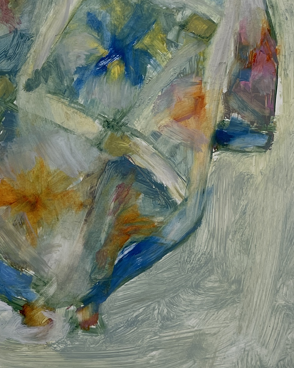 Self-portrait Of The Quilter In Perilous Times by Betsy Holmes - Image 7