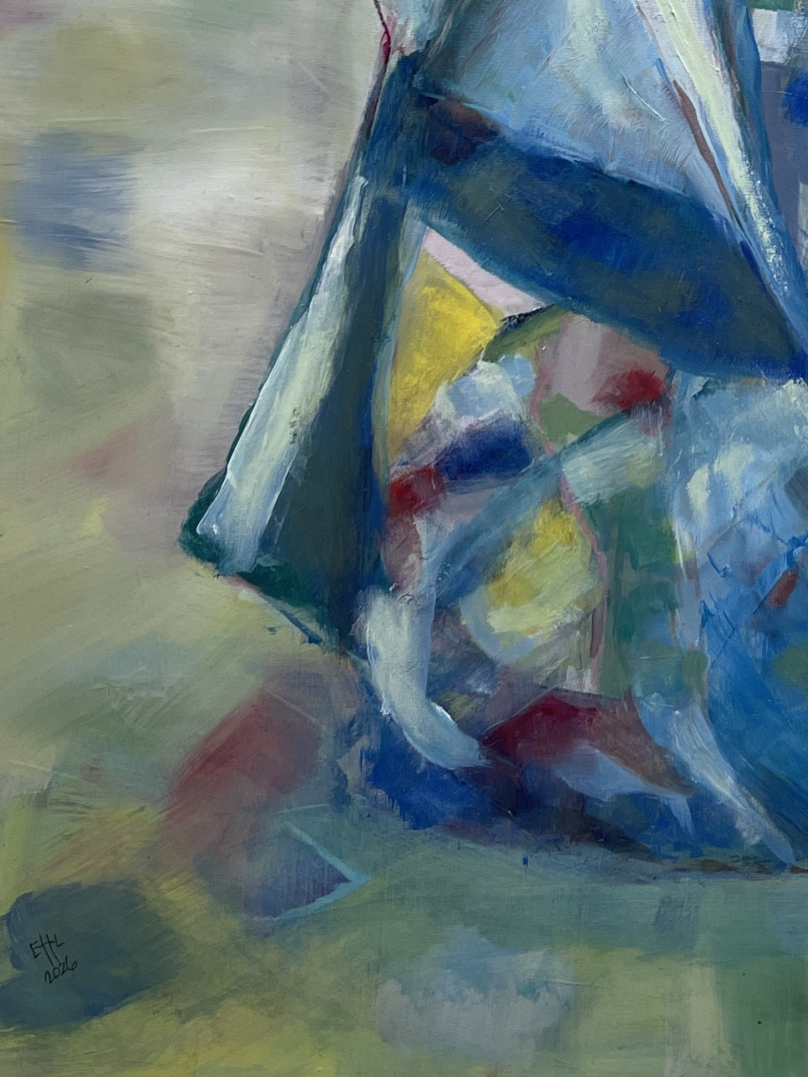 Solace: Wrapped In A Quilt With Prayer Flags by Betsy Holmes - Image 6