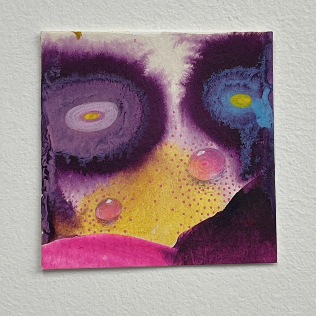 Runny Eyes, Runny Eggs, and Droplets on the Hillside by Ashley Normal