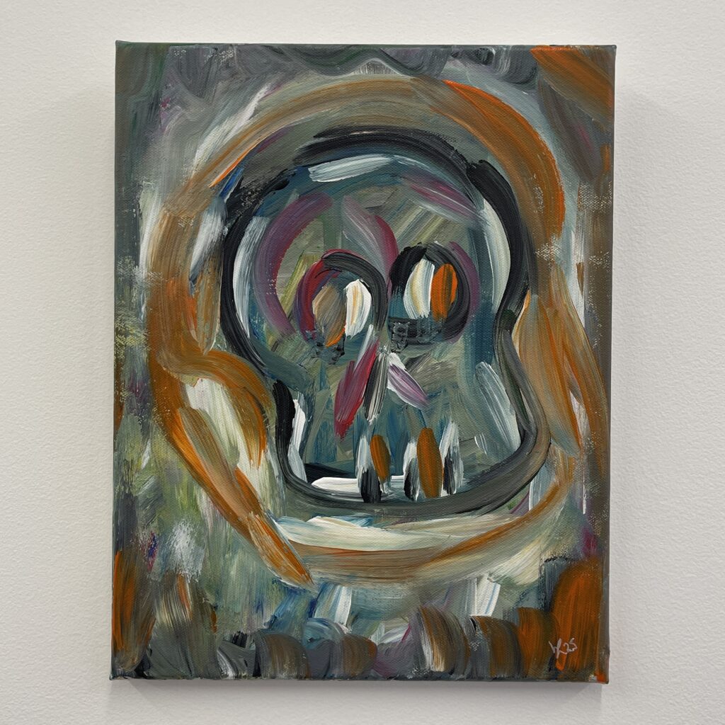 Stretchy Skull by Heather Lynn