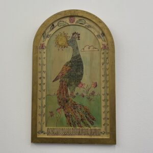 Strutting through the Garden of Paradise by Christine Hoffman