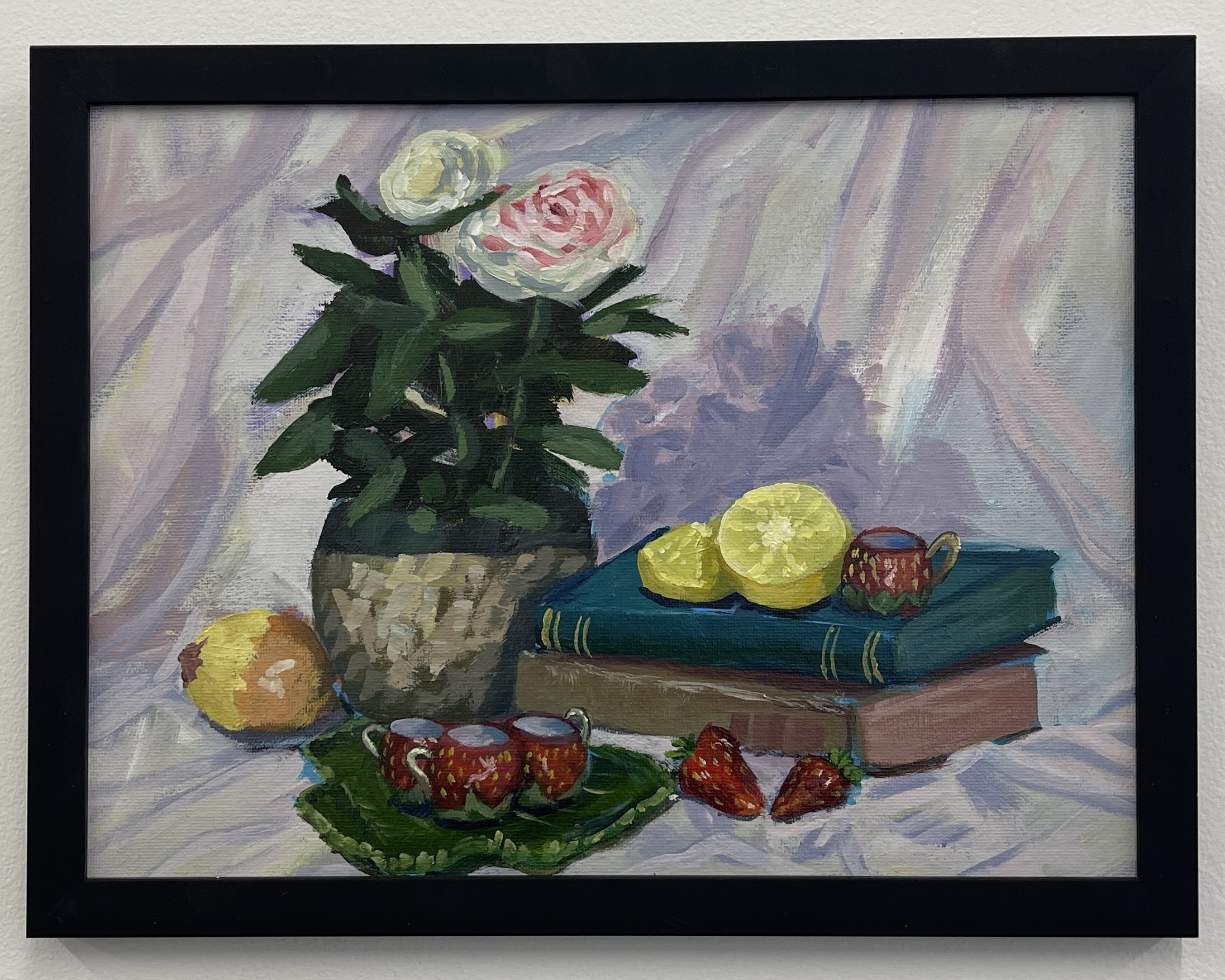 Strawberry Teacups by Allison Lever - Image 2