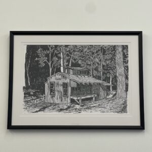 Sap House At Kidder Brook by Alan Shulman