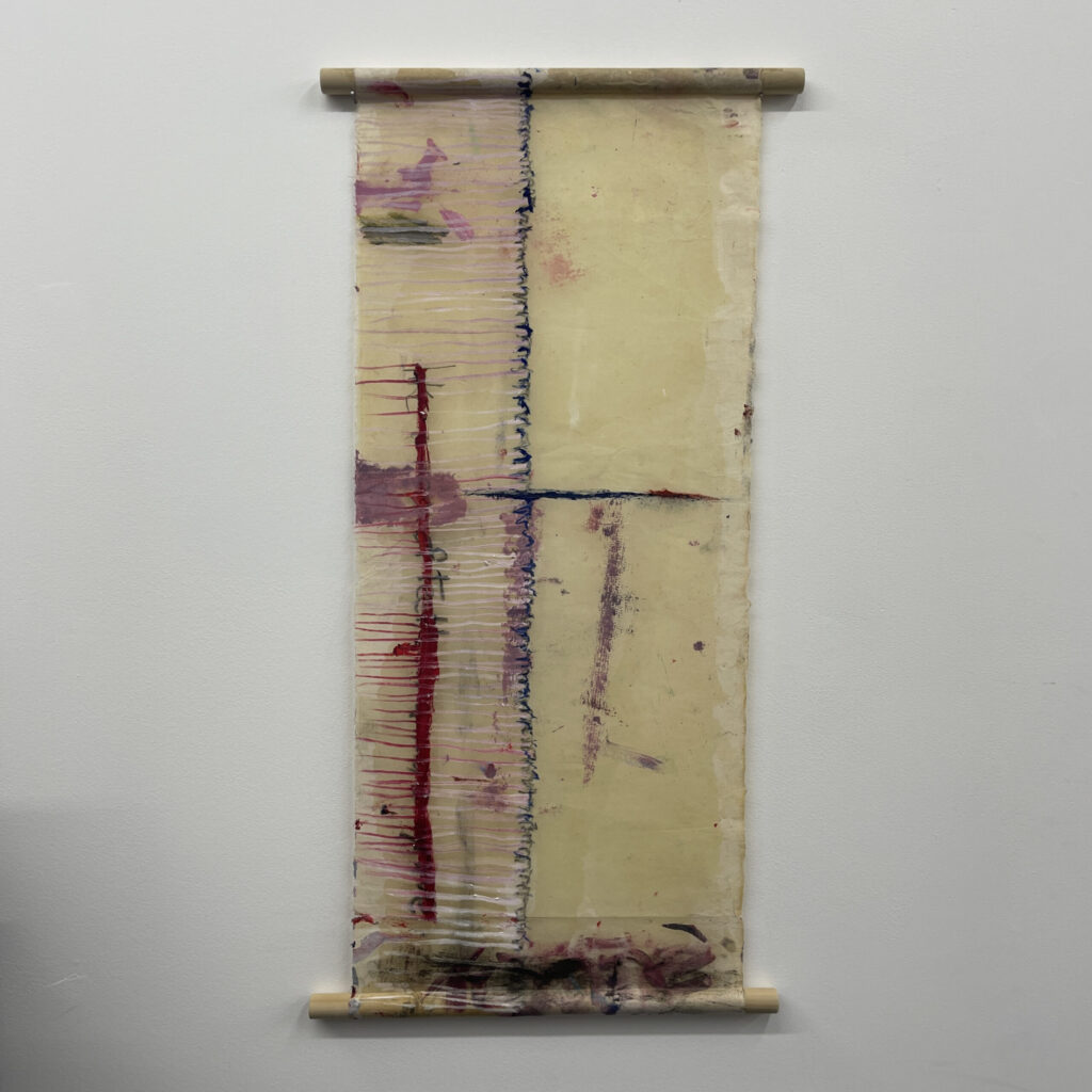 Scroll #1 (Like A Row Of Teeth In A Mass Grave) by Karl Fleck