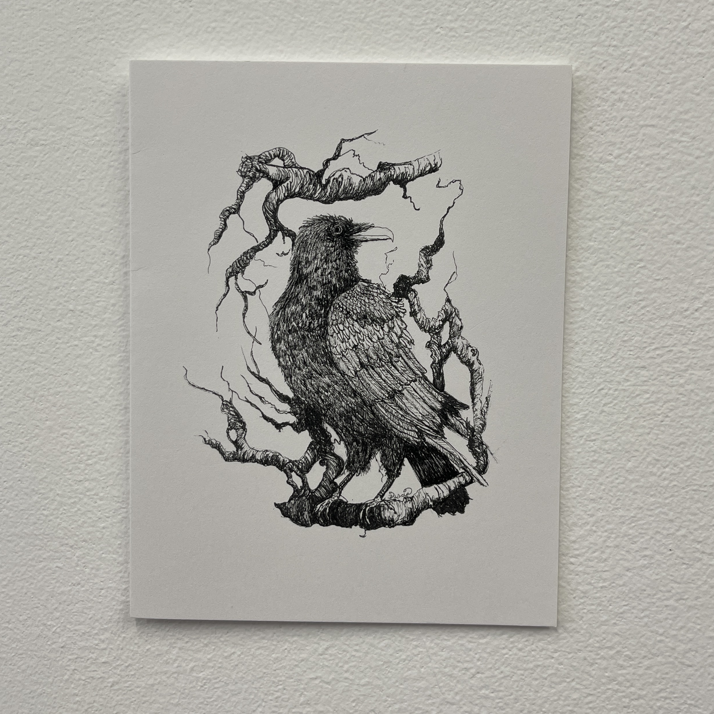 The Raven's Whisper Notecard by Fascia